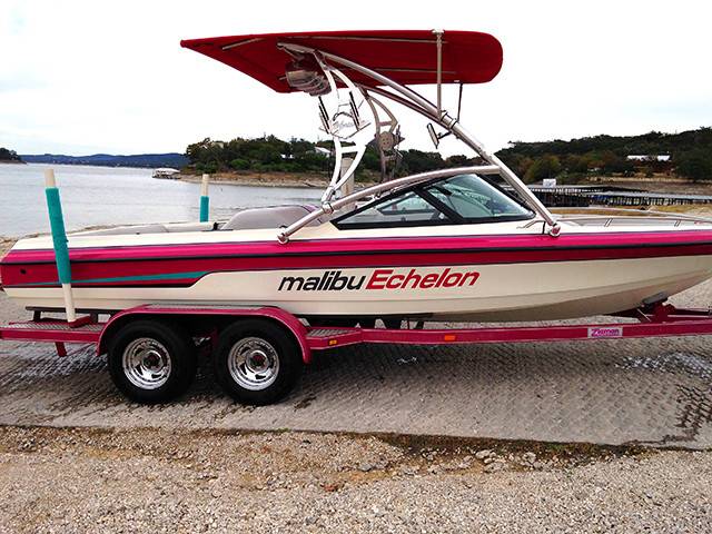 1994 Malibu Echelon with an Assault Wakeboard Tower, photo 1 of 2