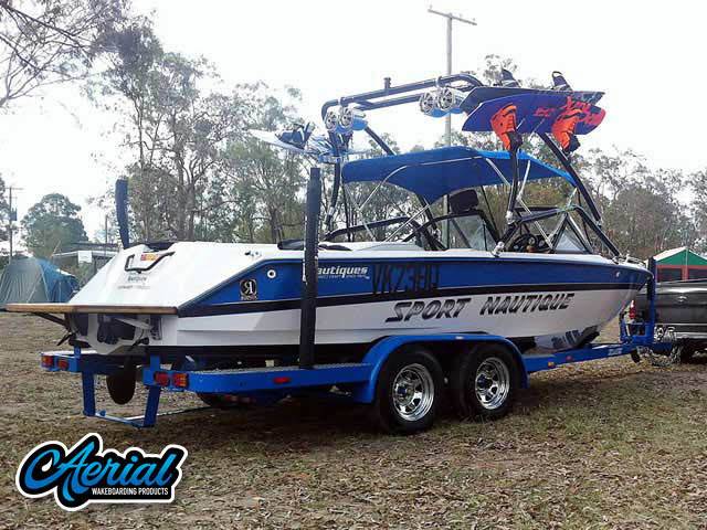 1994 Sport Nautique with an Airborne 2.0 Wakeboard Tower, photo 1 of 2