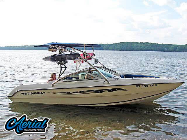1994 Stingray 656ZX with an Assault Wakeboard Tower, photo 1 of 4