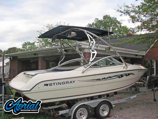1994 Stingray 656ZX with an Assault Wakeboard Tower, photo 3 of 4