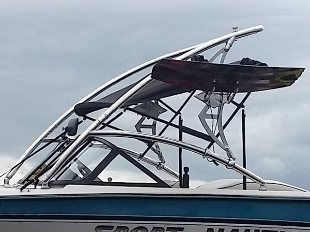 1996 Correct Craft Sport Nautique with an Assault Wakeboard Tower, photo 3 of 3