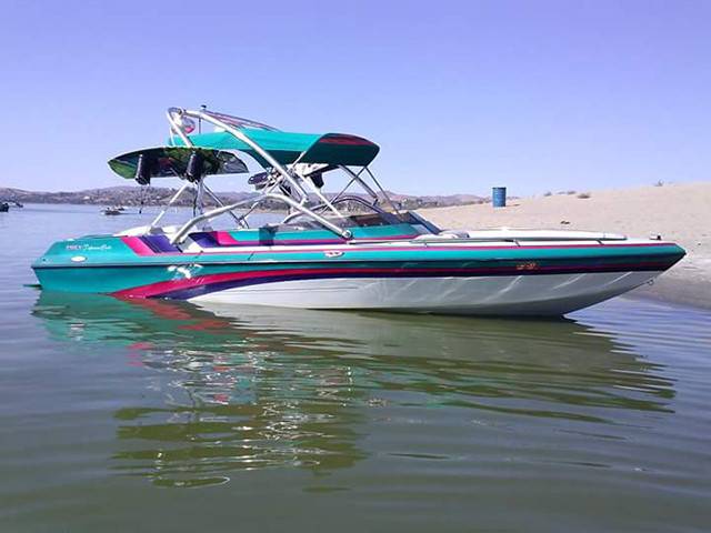 1996 Essex Sterling with an Airborne 2.0 Wakeboard Tower, photo 1 of 2