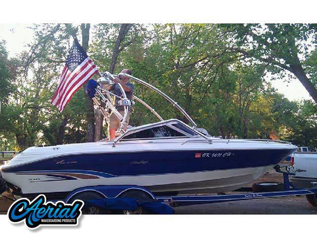 1996 Sea Ray 210 Signature Series with an Airborne 2.0 Wakeboard Tower