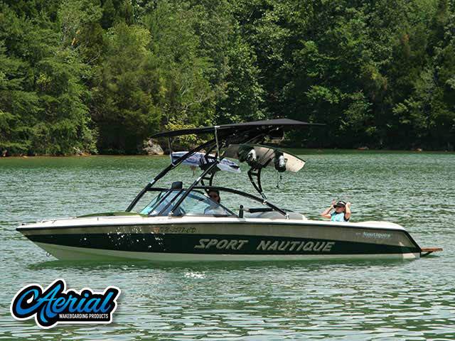 1997 Correct Craft Sport Nautique with an Assault Wakeboard Tower, photo 2 of 2