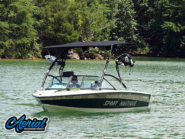 1997 Correct Craft Sport Nautique with an Assault Wakeboard Tower, photo 1 of 2