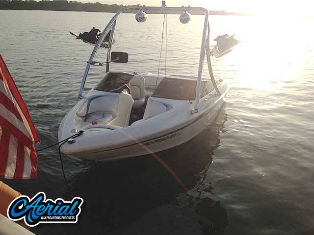 1997 Larson Flyer 176 with an Ascent 2.0 Wakeboard Tower, photo 2 of 3