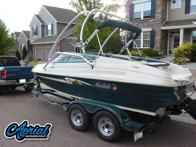 1997 Mariah Shabba 198SE with an Airborne 2.0 Wakeboard Tower, photo 3 of 5