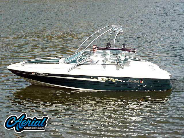 1997 Mariah Shabba 198SE with an Airborne 2.0 Wakeboard Tower, photo 1 of 5