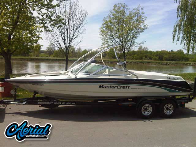 1997 Mastercraft Maristar 225V with an Ascent 2.0 Wakeboard Tower, photo 2 of 2