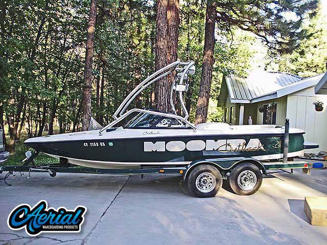 1997 Moomba Outback with an Airborne 2.0 Wakeboard Tower, photo 1 of 3