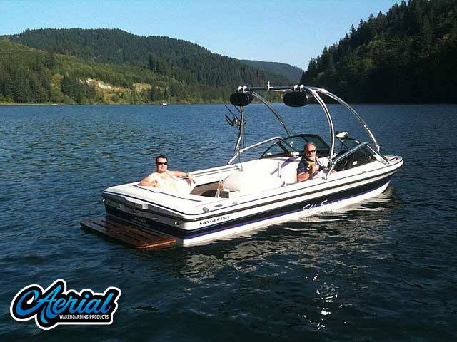 1998 Sanger DLX with an Airborne 2.0 Wakeboard Tower, photo 2 of 4