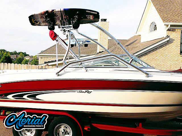 1998 Sea Ray 210BR with an Airborne 2.0 Wakeboard Tower, photo 1 of 7