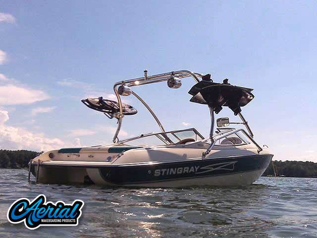 1998 Stingray 190LX with an Airborne 2.0 Wakeboard Tower, photo 3 of 5