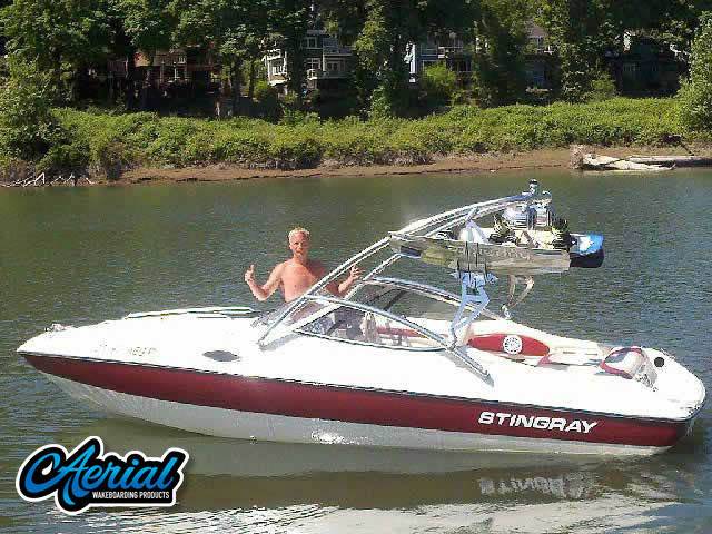 1998 Stingray cs200 with an Assault Wakeboard Tower, photo 1 of 3