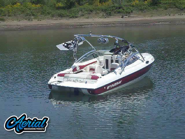 1998 Stingray cs200 with an Assault Wakeboard Tower, photo 3 of 3