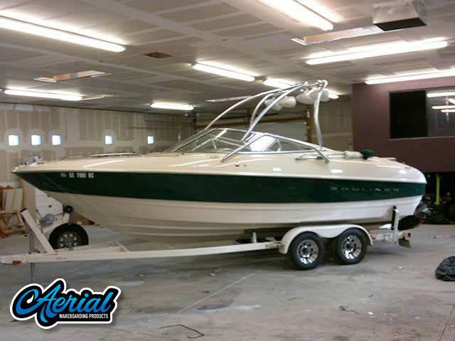 1999 Bayliner 2350BD with an Airborne 2.0 Wakeboard Tower, photo 2 of 3