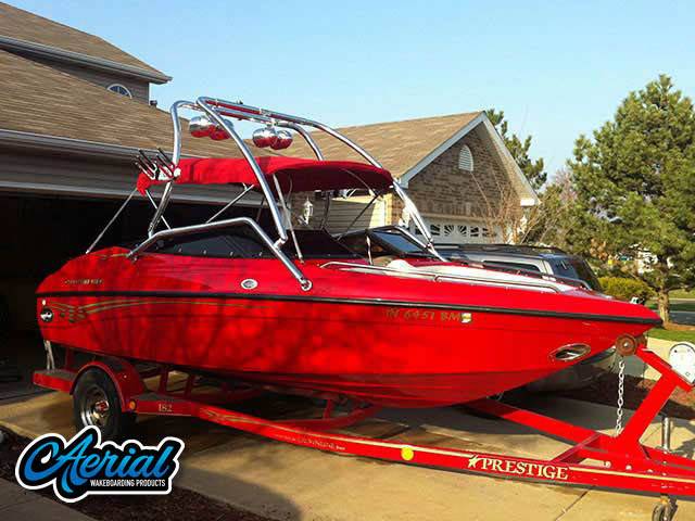 1999 Crownline 182 lpx with an Airborne 2.0 Wakeboard Tower, photo 2 of 3