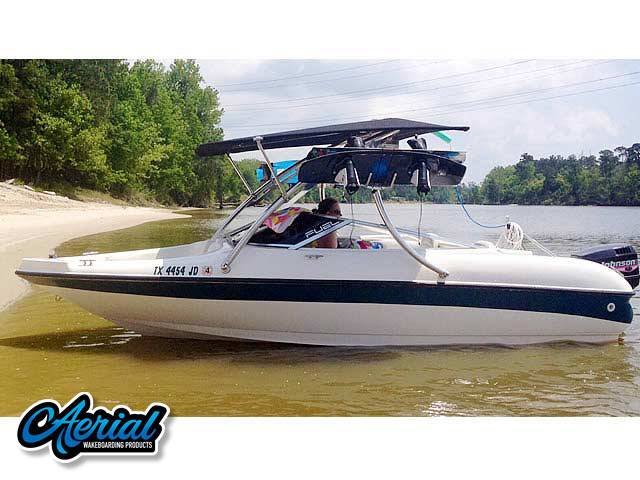 1999 Larson 185 with an Ascent 2.0 Wakeboard Tower, photo 3 of 4