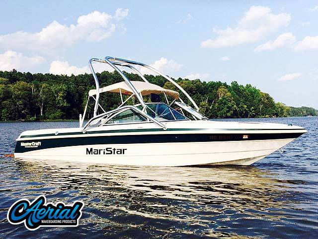 1999 MasterCraft Maristar 205 VRS with an Airborne 2.0 Wakeboard Tower, photo 2 of 7