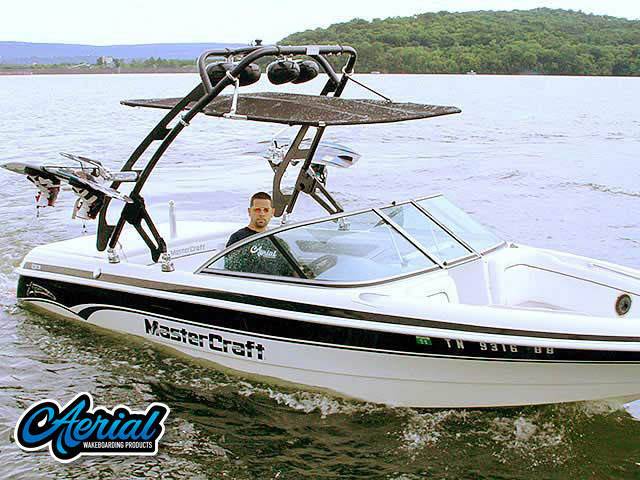 1999 Mastercraft ProStar 205 with a FreeRide Wakeboard Tower, photo 1 of 4