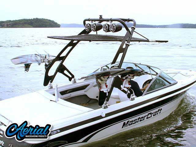 1999 Mastercraft ProStar 205 with a FreeRide Wakeboard Tower, photo 3 of 4