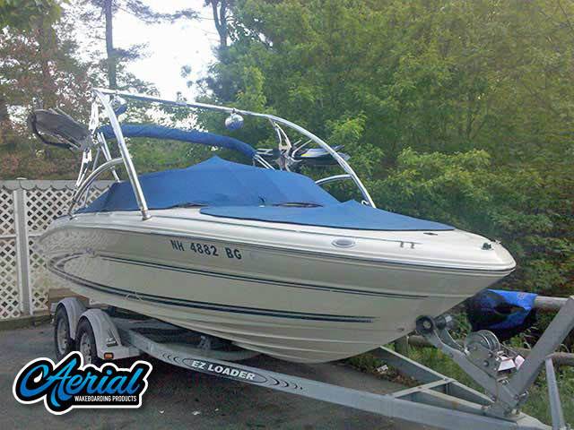 1999 Sea Ray 190 Bowrider with an Assault Wakeboard Tower, photo 2 of 2