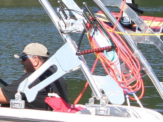 1999 Sport Nautique with a FreeRide Wakeboard Tower, photo 3 of 4