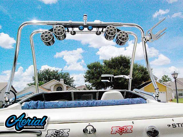 1999 Stingray 190lx with an Airborne 2.0 Wakeboard Tower, photo 3 of 10
