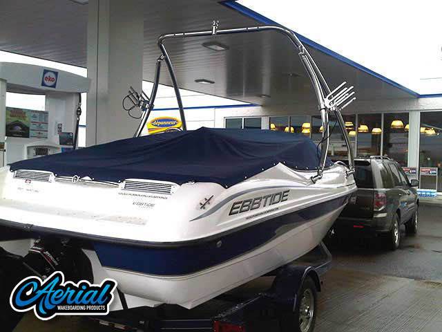 2001 Campion Ebbtide 190 with an Ascent 2.0 Wakeboard Tower, photo 2 of 2
