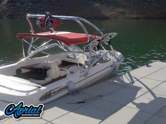 2001 Glastron SX195 with an Airborne 2.0 Wakeboard Tower