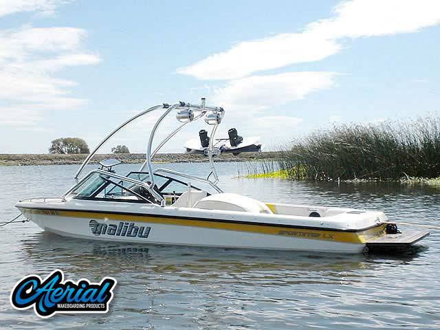 2001 Malibu Sporster Lx with an Airborne 2.0 Wakeboard Tower, photo 1 of 2