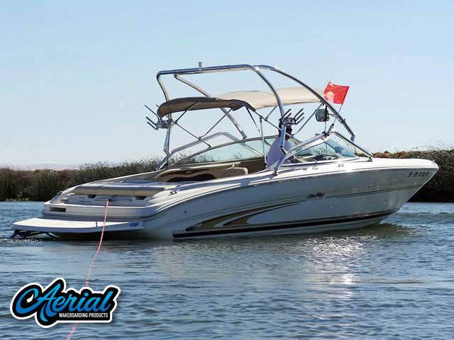 2001 Sea Ray Bowrider with an Airborne 2.0 Wakeboard Tower, photo 1 of 4