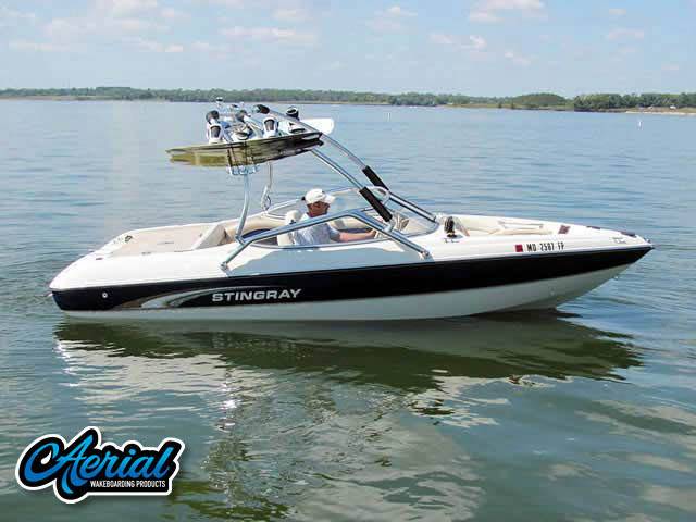 2001 Stingray 190 FS with an Airborne 2.0 Wakeboard Tower, photo 1 of 2