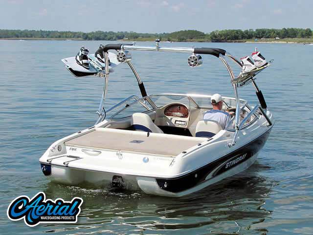 2001 Stingray 190 FS with an Airborne 2.0 Wakeboard Tower, photo 2 of 2