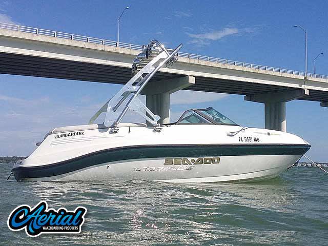 2002 Seadoo Utopia with a FreeRide Wakeboard Tower, photo 2 of 10