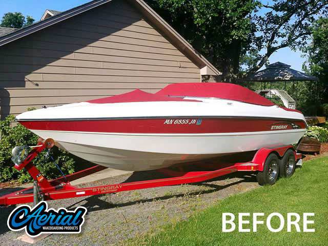 2002 Stingray LX230 with an Assault Wakeboard Tower, photo 2 of 3