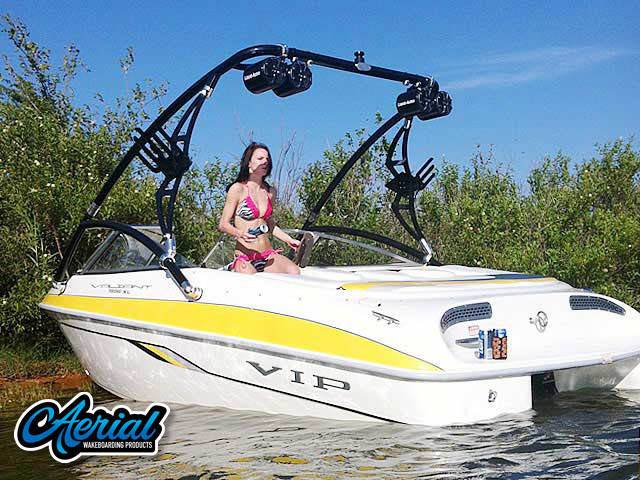 2002 VIP Boats Valiant 1996 with an Assault Wakeboard Tower, photo 2 of 5