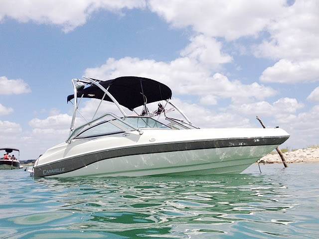 2003 Caravelle 187 Bowrider with an Airborne 2.0 Wakeboard Tower, photo 1 of 3