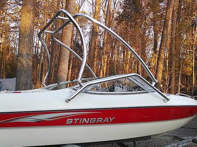 2003 Stingray 180LS with an Airborne 2.0 Wakeboard Tower, photo 3 of 4