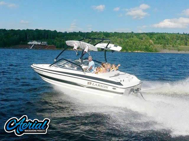 2004 Larson SEi 180 with an Airborne 2.0 Wakeboard Tower, photo 1 of 5