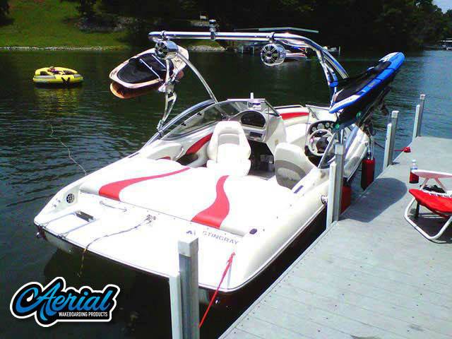 2004 Stingray 190LX with an Assault Wakeboard Tower, photo 2 of 3