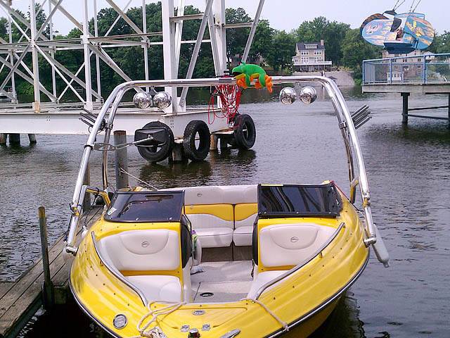 2005 Crownline LPX with an Airborne 2.0 Wakeboard Tower, photo 3 of 4