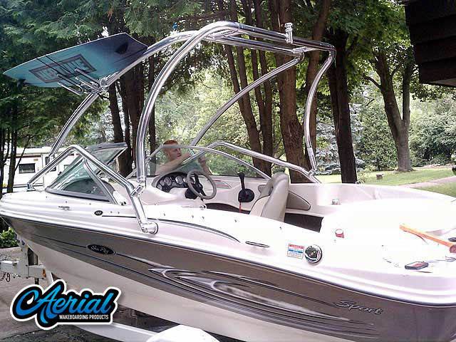 2005 Sea Ray 180 with an Airborne 2.0 Wakeboard Tower, photo 1 of 6