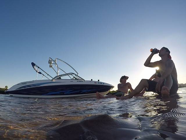 2005 Yamaha sx230 with an Airborne 2.0 Wakeboard Tower, photo 1 of 3