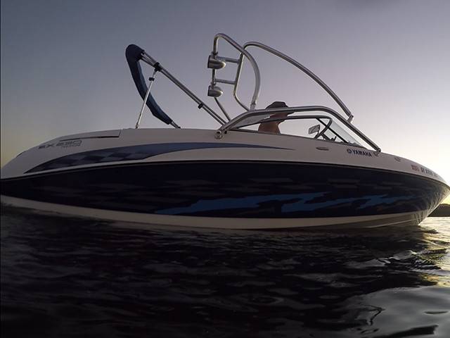 2005 Yamaha sx230 with an Airborne 2.0 Wakeboard Tower, photo 2 of 3