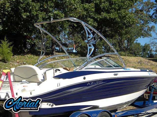 2006 Azure BR238 with an Assault Wakeboard Tower, photo 2 of 2