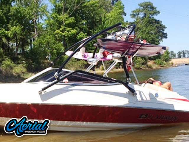 2006 Larson Senza 186 with an Airborne 2.0 Wakeboard Tower, photo 2 of 5
