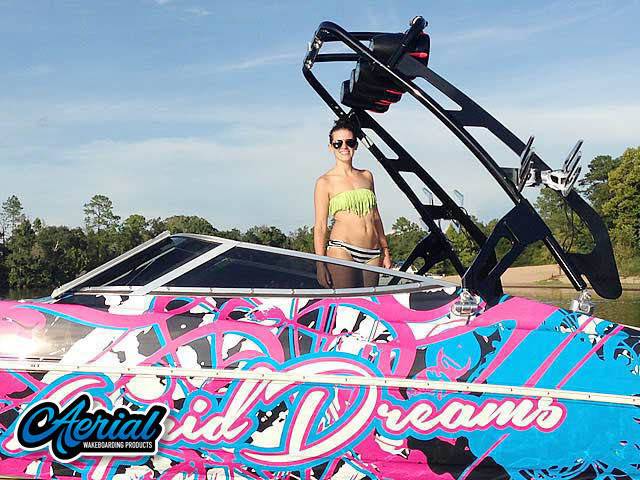 2006 Larson Senza 206 with a FreeRide Wakeboard Tower, photo 2 of 5