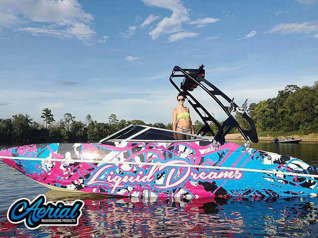 2006 Larson Senza 206 with a FreeRide Wakeboard Tower, photo 1 of 5