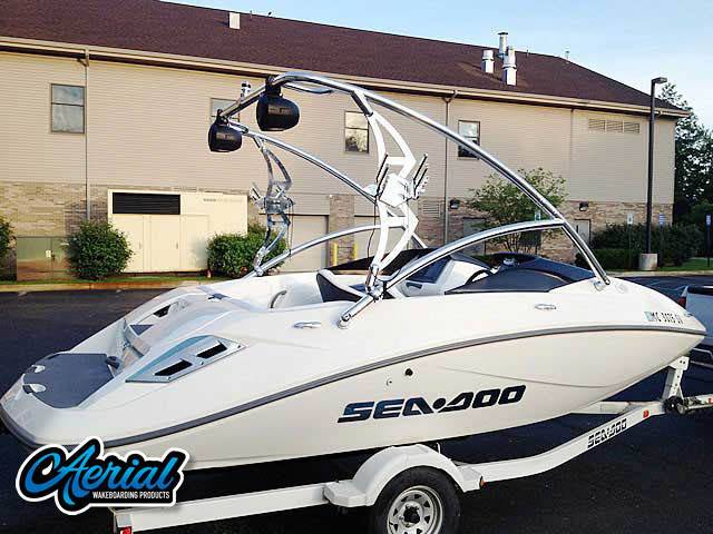 2006 Seadoo Challenger 180 SC with an Assault Wakeboard Tower, photo 1 of 2